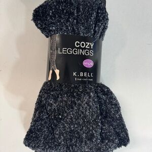 Women's Kozy Leggings. Size L/G. Color Black/Gray. Brand New